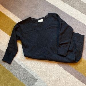 Cynthia Rowley 2-Ply Charcoal Cashmere Dress/Tunic